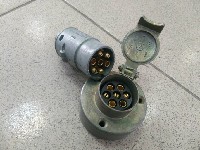 ВИЛКА+РОЗЕТКА ПС-300 пластмасс.